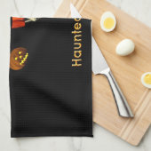 幽霊のよく出るバスケ キッチンタオル (四つ折り)