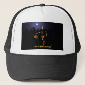 幽霊のよく出るバスケ キャップ (正面)