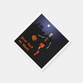 幽霊のよく出るバスケ スタンダードカクテルナプキン (角)