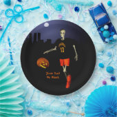 幽霊のよく出るバスケ ペーパープレート (パーティー)