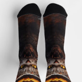 幽霊のよく出るヒッセ:邪悪なハロウィーン猫 ソックス (上部)