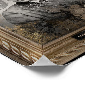 幽霊のよく出るポートレート |アフリカ系アメリカ人女性 ポスター (角)