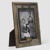 幽霊のよく出るポートレート |プラーク |アフリカ系アメリカ人女性 フォトプラーク (側面)