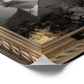 幽霊のよく出るポートレート 口ひげ| Mustache Man | ポスター (角)