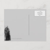 幽霊のよく出るラヴェンスとのハロウィーンの空 ポストカード (裏面)