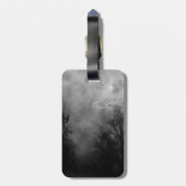 幽霊のよく出るラヴェンスとのハロウィーンの空 ラゲッジタグ (裏面縦)