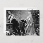 幽霊のよく出るレーン – ヴィンテージ幽霊写真1880 ポストカード (正面/裏面)