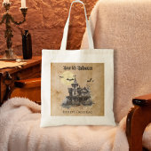 幽霊のよく出る不気味トリックまたは治療 トートバッグ