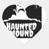 幽霊のよく出る塚 ハートシール (正面)