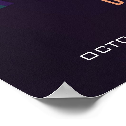 幽霊のよく出る墓地ダンスパーティープロモーションクラブ ポスター (角)