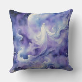 幽霊のよく出る夜 – 星の中の幽霊 クッション (裏面)