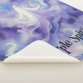 幽霊のよく出る夜 – 星の中の幽霊 シェルパブランケット (3/4)