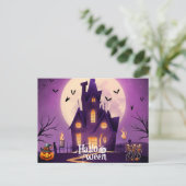 幽霊のよく出る家ハロウィン シーズンポストカード (スタンド正面)