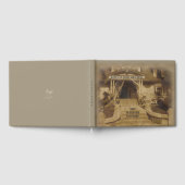 幽霊のよく出る家（カスタマイズ可能）ハロウィーン ゲストブック (全面)