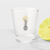 幽霊のよく出る家 ショットグラス (裏面)