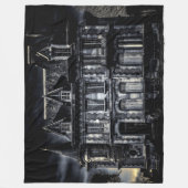 幽霊のよく出る家 フリースブランケット (正面)