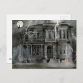 幽霊のよく出る家 ポストカード (正面/裏面)