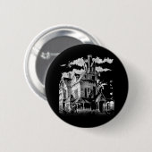 幽霊のよく出る家 缶バッジ (正面&裏面)