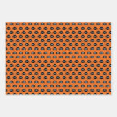 幽霊のよく出る家、踊り骨格及びクモ ラッピングペーパーシート (正面2)