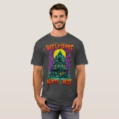 幽霊のよく出る家 Tシャツ (正面フル)
