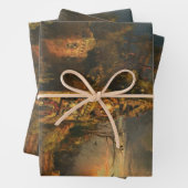 幽霊のよく出る家(Thomas Moran) ラッピングペーパーシート (インサイチュ)