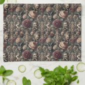 幽霊のよく出る高調波 – ゴシックビクトリアン キッチンタオル (折り畳み)