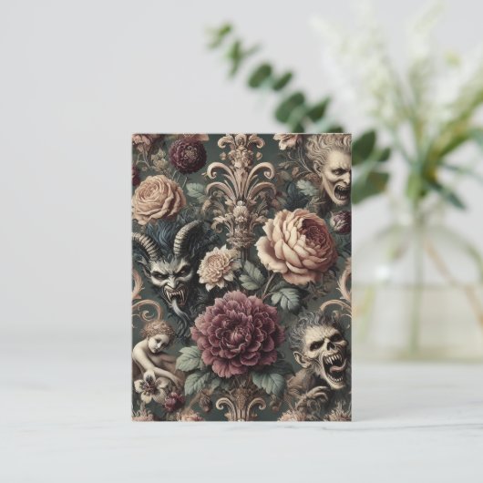 幽霊のよく出る高調波 – ゴシックビクトリアン シーズンポストカード (スタンド正面)