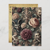 幽霊のよく出る高調波 – ゴシックビクトリアン シーズンポストカード (正面/裏面)