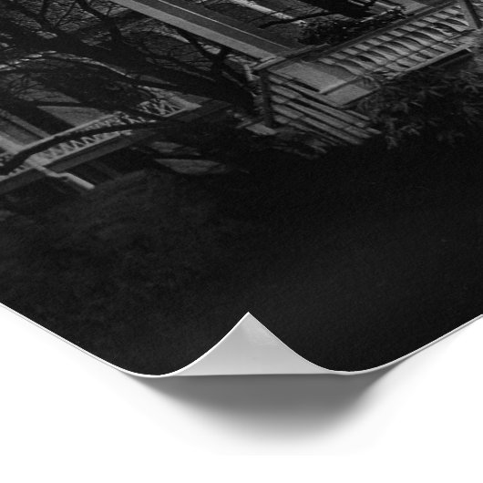 幽霊のよく出る – フレミントン,ニュージャージー州 – タ不気味ウン ポスター (角)