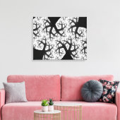幽霊のよく出るForest Canvas Print キャンバスプリント (インサイチュ (リビング))