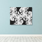 幽霊のよく出るForest Canvas Print キャンバスプリント (インサイチュ (ウッドフロア))