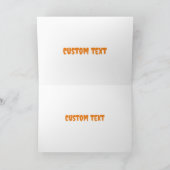 幽霊のよく出るHouse Halloween招待状 – 満月！ 招待状 (内部)