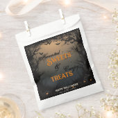 幽霊のよく出るSweets & Creepy Treats Dark Halloween フェイバーバッグ (クリップ留めされた状態)