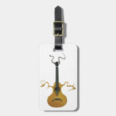 幽霊のギター ラゲッジタグ (正面縦)