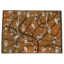 幽霊のギフトバッグの一団