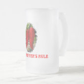 幽霊のコショウの規則 フロストグラスビールジョッキ (正面右)