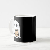 幽霊のコーヒードリンク　ハロウィン コスプレ 仮装  おもしろ コーヒーマグカップ (正面左)