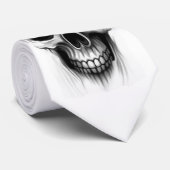 幽霊のスカル ネクタイ (ロール)