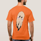 幽霊のハロウィンパーティー ヴィンテージゴースト Tシャツ (裏面)