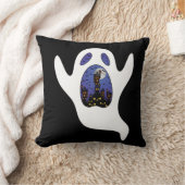 幽霊のハロウィン クッション (ブランケット)