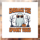 幽霊のハロウィンTシャツでお化けの気分を満喫_1 ウィンドウサイン (シート2)