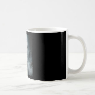幽霊のハートの手 母の日 フラワー スカル フラワーズ コーヒーマグカップ