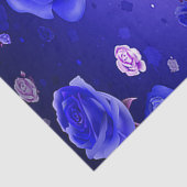 幽霊のバラの紫色のティッシュペーパー 薄葉紙 (詳細)