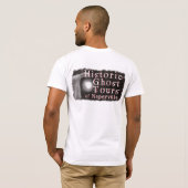 幽霊のホストの質のTシャツ Tシャツ (裏面フル)