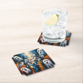 幽霊のマット ペーパーコースター (インサイチュ)