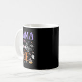 幽霊のママ ハロウィン おばけ 1歳の誕生日 コーヒーマグカップ (正面左)