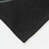 幽霊のライフブイのフラミンゴのプールの浮き夏 フリースブランケット (角)