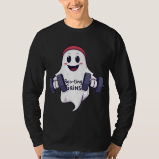 幽霊のリフト重量 Tシャツ