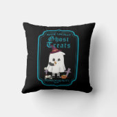 幽霊のローカルで面白いハロウィーン作り クッション (裏面)