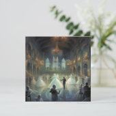 幽霊の仮面舞踏会：ファントム仮面舞踏会 招待状 (スタンド正面)